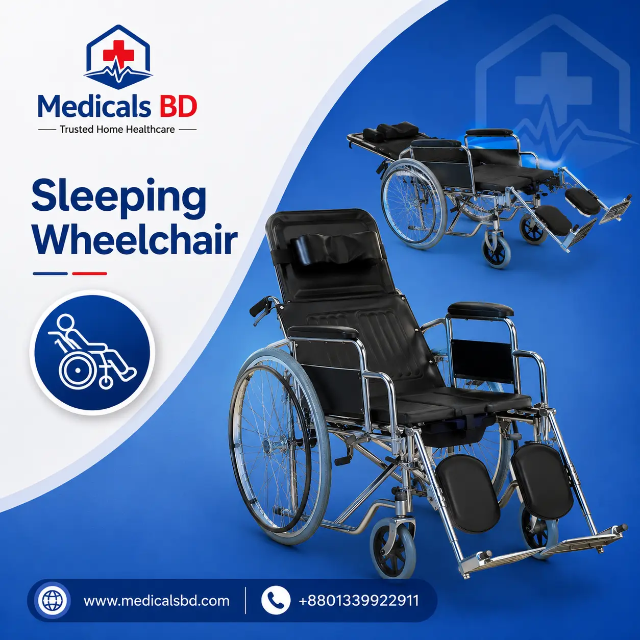 Sleeping Wheelchair